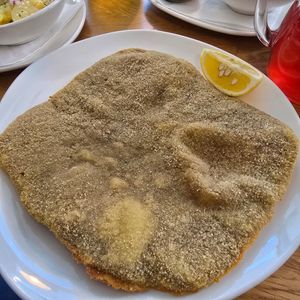 Wiener Schnitzel at Velani in Vienna