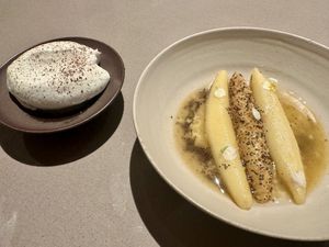 Poppy seed dessert  at Velani in Vienna