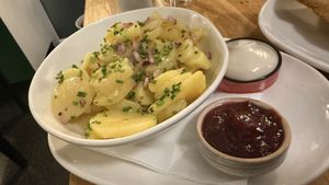 Potato salad   at Velani in Vienna