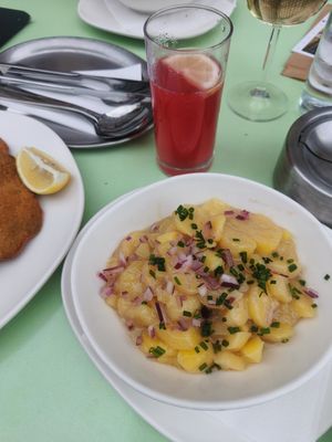 Potato salad at Velani in Vienna