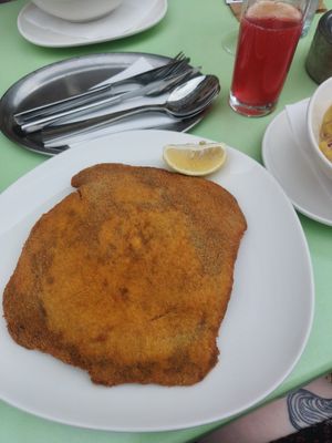 Wiener Schnitzel at Velani in Vienna