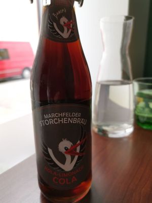 Storchenbräu Limonade - Coke at Velani in Vienna