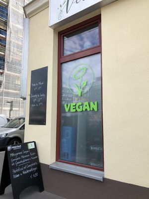 Outside at Velani in Vienna