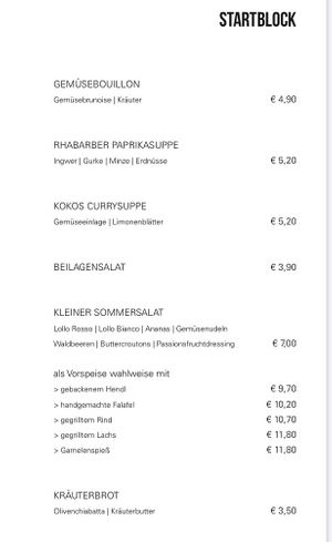 soups and salads at Freischwimmer in Bregenz