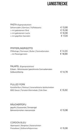 main dishes  at Freischwimmer in Bregenz