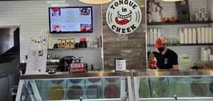 Inside at Tongue In Cheek Ice Cream in Richardson