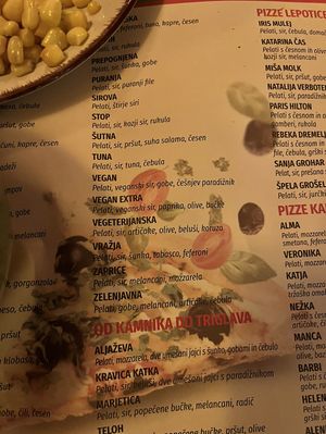   at Pizzeria Napoli in Kamnik