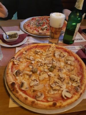 Very well made vegan pizza :) at Pizzeria Napoli in Kamnik