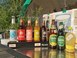 cold Beverages, also available Coffee and Tea at Vood Mobil in Berlin