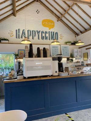 Cute 💚 at Happyccino in Wimborne
