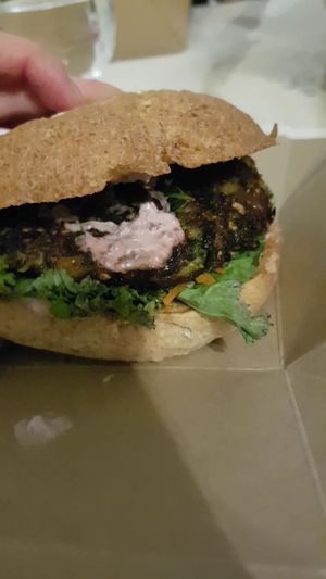 Veganuary Burger. Also very yummy! at Burgerheart in Ingolstadt