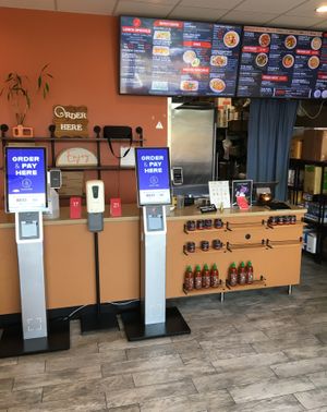 Ordering counter at Jungle Kitchen in Chanhassen