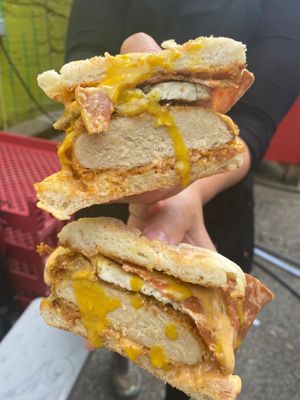 Brunch special  at The Mocking Bird - Food Cart in Portland