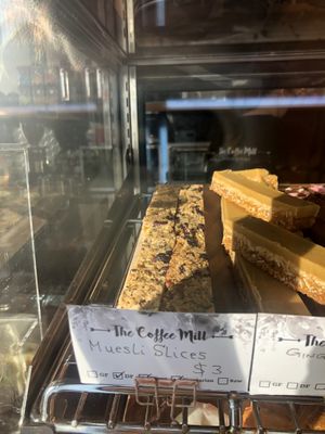 Vegan slice at The Coffee Mill in Auckland