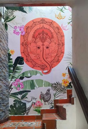 ✨🌱 at Maha Vegan Food in Bogota