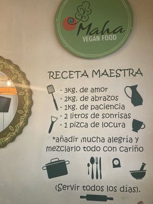   at Maha Vegan Food in Bogota
