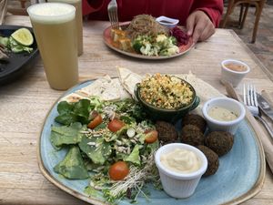 Plato arabe   at Maha Vegan Food in Bogota