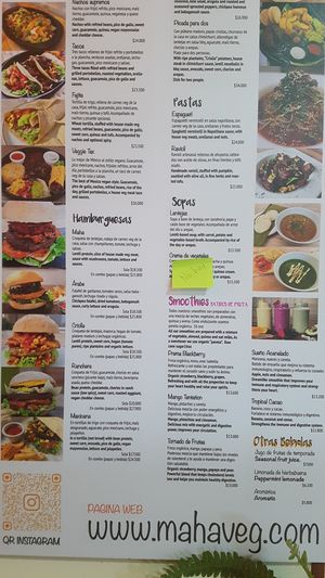  at Maha Vegan Food in Bogota