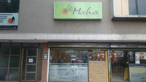 the entry  at Maha Vegan Food in Bogota