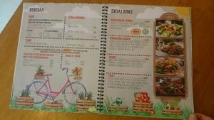 menu1 at Maha Vegan Food in Bogota