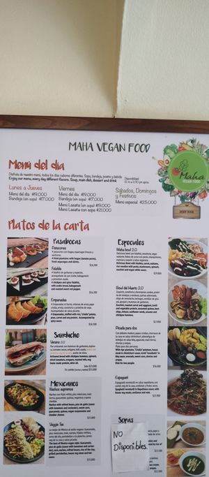  at Maha Vegan Food in Bogota