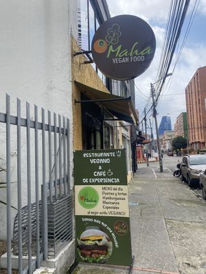   at Maha Vegan Food in Bogota