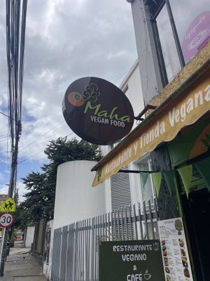   at Maha Vegan Food in Bogota