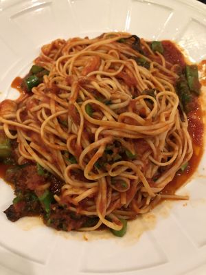 Linguine pomodoro  at Honey Salt in Las Vegas