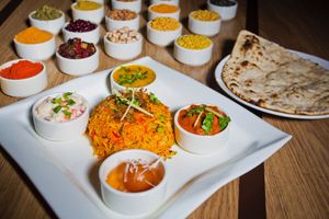 North Indian Thali at Nalan in Dubai
