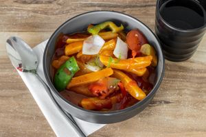 chilli chips at Momo Central in Melbourne