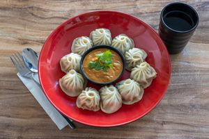 steam momo at Momo Central in Melbourne