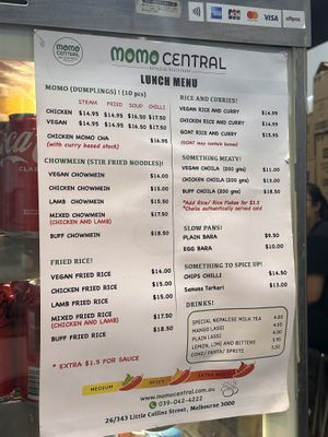   at Momo Central in Melbourne