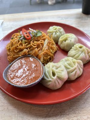 Vegan lunch deal  at Momo Central in Melbourne