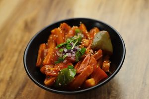 Vegan Chips Chilli at Momo Central in Melbourne