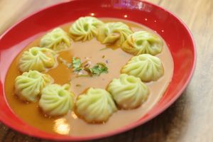 Vegan Warm or Cold Soup MOMO at Momo Central in Melbourne