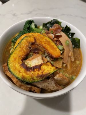 Curry ramen  at The Yasai - Little Italy in San Diego