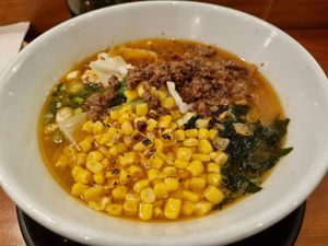 Tantanmen ramen at The Yasai - Little Italy in San Diego
