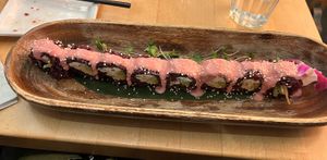 cherry blossom roll  at The Yasai - Little Italy in San Diego