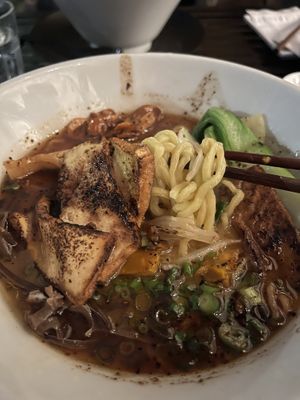 Classic ramen black edition  at The Yasai - Little Italy in San Diego