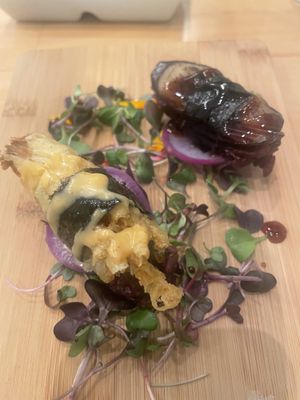 Vegan Nigiri!!! Oishi!!!!!!!  at The Yasai - Little Italy in San Diego