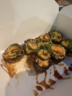 Stressed Out Roll  at The Yasai - Little Italy in San Diego