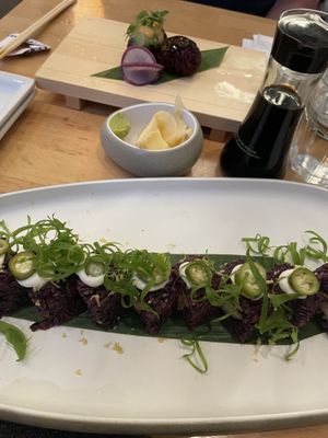 Hanzi roll & v nigiri   at The Yasai - Little Italy in San Diego