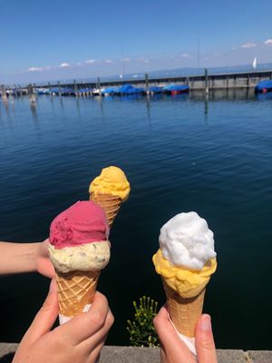 Vegan Ice Cream at Gelateria Bongusto in St Gallen