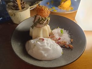 Dessert at Oniro By The Sea in Paphos