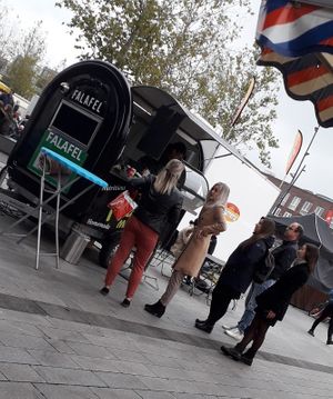 Fresh falafel Every Tuesday  at Falafel Mama in Enschede