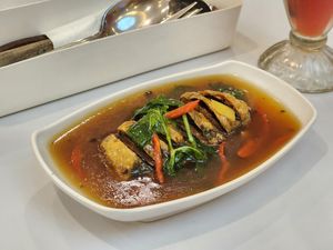 Ocean of Love at Loving Hut in Surabaya