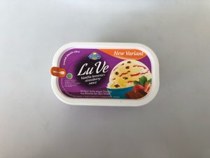 Soy based ice cream(vegan) at Loving Hut in Surabaya