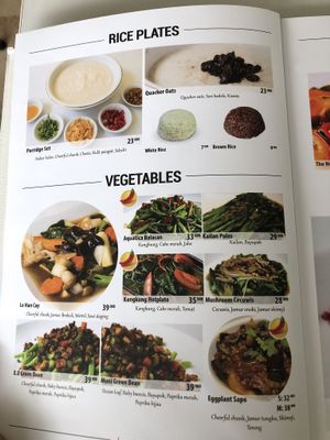 2019/3/19 menu-5 at Loving Hut in Surabaya