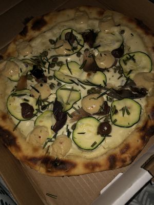 Romana, gf my favourite one so far. Loved the flavours.  at Pizzeria Du in Toronto