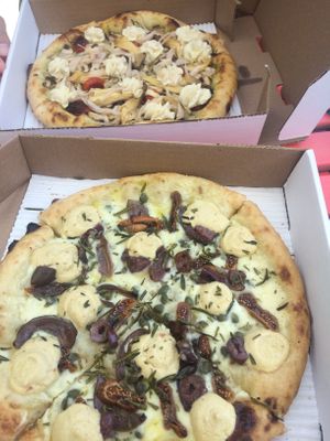 Pizza at Pizzeria Du in Toronto